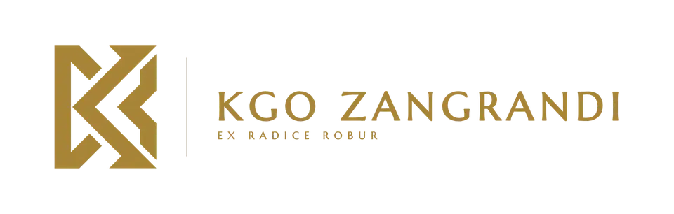 Logo KGO Zangrandi para fundo claro